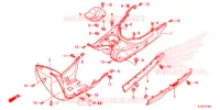 MARCHE PIEDS pour Honda SCOOPY 110 de 2016