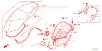 SELLE pour Honda SCOOPY 110 de 2016
