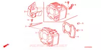CYLINDRE pour Honda WAVE 110 de 2010