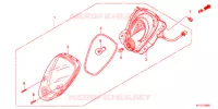 FEU ARRIERE pour Honda SCOOPY 110 de 2011