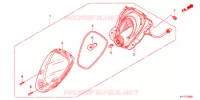 FEU ARRIERE pour Honda SCOOPY 110 de 2012