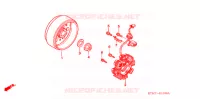 ALTERNATEUR pour Honda WAVE 125 de 2006