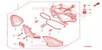 FEUX  (1) pour Honda WAVE 125 S, Spoked Wheels de 2007
