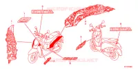 T (8) pour Honda SCOOPY 110 de 2012