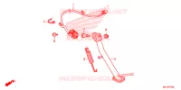 BEQUILLE pour Honda NC 750 X ABS DCT de 2020