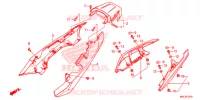 COUVERCLES LATERAUX pour Honda NC 750 X ABS DCT de 2020