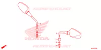RETROVISEUR pour Honda NC 750 X ABS DCT de 2020