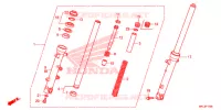 FOURCHE pour Honda NC 750 X ABS DCT de 2020