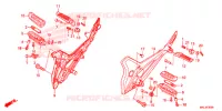 REPOSE PIED pour Honda NC 750 X ABS DCT de 2020