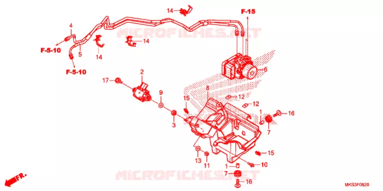 MODULATEUR ABS Honda MOTO 1100 AFRICA-TWIN 2021  CRF1100D2L