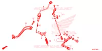 PEDALE pour Honda AFRICA TWIN 1100 DCT LOWER de 2020