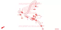 VALVE DE COMMANDE D'INJECTION D'AIR pour Honda CB 650 R de 2020