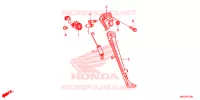 BEQUILLE pour Honda CBR 1000 RR SP BREMBO de 2020