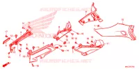 COUVERCLES LATERAUX pour Honda GL 1800 GOLD WING de 2020