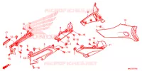 COUVERCLES LATERAUX pour Honda GL 1800 GOLD WING de 2020