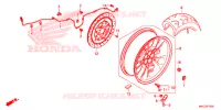 ROUE ARRIERE pour Honda GL 1800 GOLD WING de 2020