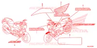 AUTOCOLLANTS pour Honda NC 750 S ABS de 2020