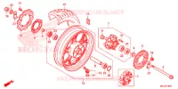 ROUE ARRIERE pour Honda NC 750 S ABS de 2020