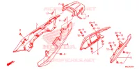 COUVERCLES LATERAUX pour Honda NC 750 X de 2020