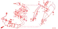 SILENCIEUX D'ECHAPPEMENT pour Honda NC 750 X de 2020