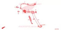 BEQUILLE pour Honda NC 750 X de 2020