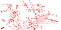 GUIDON   TE DE FOURCHE pour Honda NC 750 X de 2020