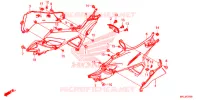 COUVERCLES LATERAUX pour Honda NC 750 X de 2020