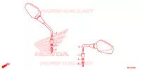 RETROVISEUR pour Honda NC 750 X de 2020