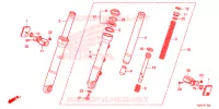 FOURCHE pour Honda SH 150 ABS D 3ED de 2020