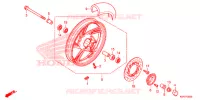 ROUE AVANT pour Honda SH 150 ABS D 4ED de 2020