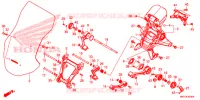 PARE BRISE pour Honda X ADV 750 L de 2020