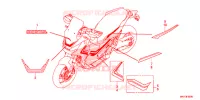 AUTOCOLLANTS pour Honda X ADV 750 L de 2020