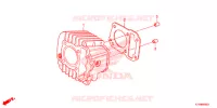 CYLINDRE pour Honda WAVE 110 ALPHA, front disk, moulded wheels de 2022