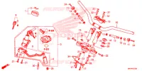 GUIDON   TE DE FOURCHE pour Honda CB 500 X de 2019