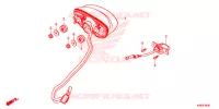 FEU ARRIERE pour Honda CB 125 R ABS de 2020