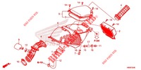 FILTRE A AIR pour Honda CB 125 R ABS de 2020