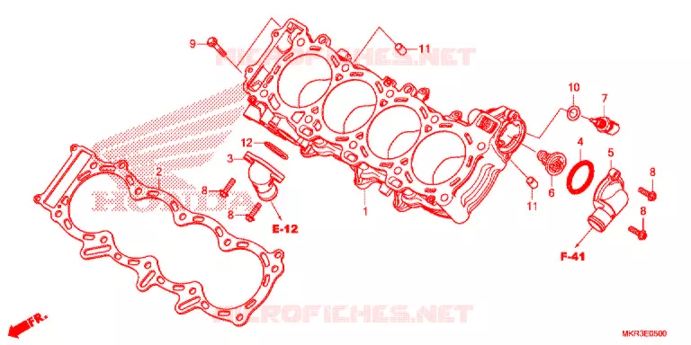 CYLINDRE Honda MOTO 1000 CBR 2021  CBR1000STM