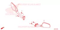 RETROVISEUR pour Honda CBR 500 R ABS de 2020