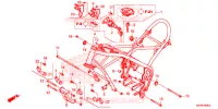 CADRE pour Honda REBEL 300 de 2019
