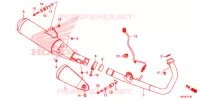 SILENCIEUX D'ECHAPPEMENT pour Honda REBEL 300 de 2019