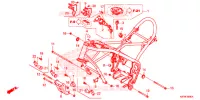 CADRE pour Honda REBEL 300 de 2020