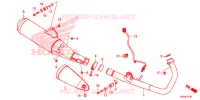 SILENCIEUX D'ECHAPPEMENT pour Honda REBEL 300 de 2020