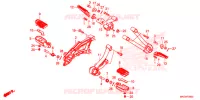 REPOSE PIED pour Honda REBEL 500 ABS de 2020