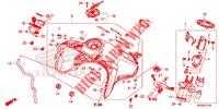 RESERVOIR A CARBURANT   POMPE A ESSENCE (CRF1100A/D) pour Honda AFRICA TWIN 1100 de 2020