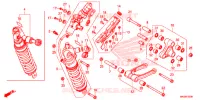 AMORTISSEUR ARRIERE pour Honda AFRICA TWIN 1100 de 2020