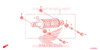 AMORTISSEUR ARRIERE pour Honda CRF 110 de 2020
