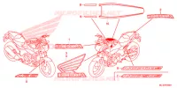 AUTOCOLLANTS pour Honda NC 750 S ABS de 2015
