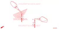 RETROVISEUR pour Honda NC 750 S ABS de 2020