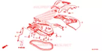 COUVERCLE DE COFFRE pour Honda NC 750 X ABS DCT de 2019
