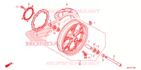 ROUE AVANT pour Honda NC 750 X ABS DCT de 2019